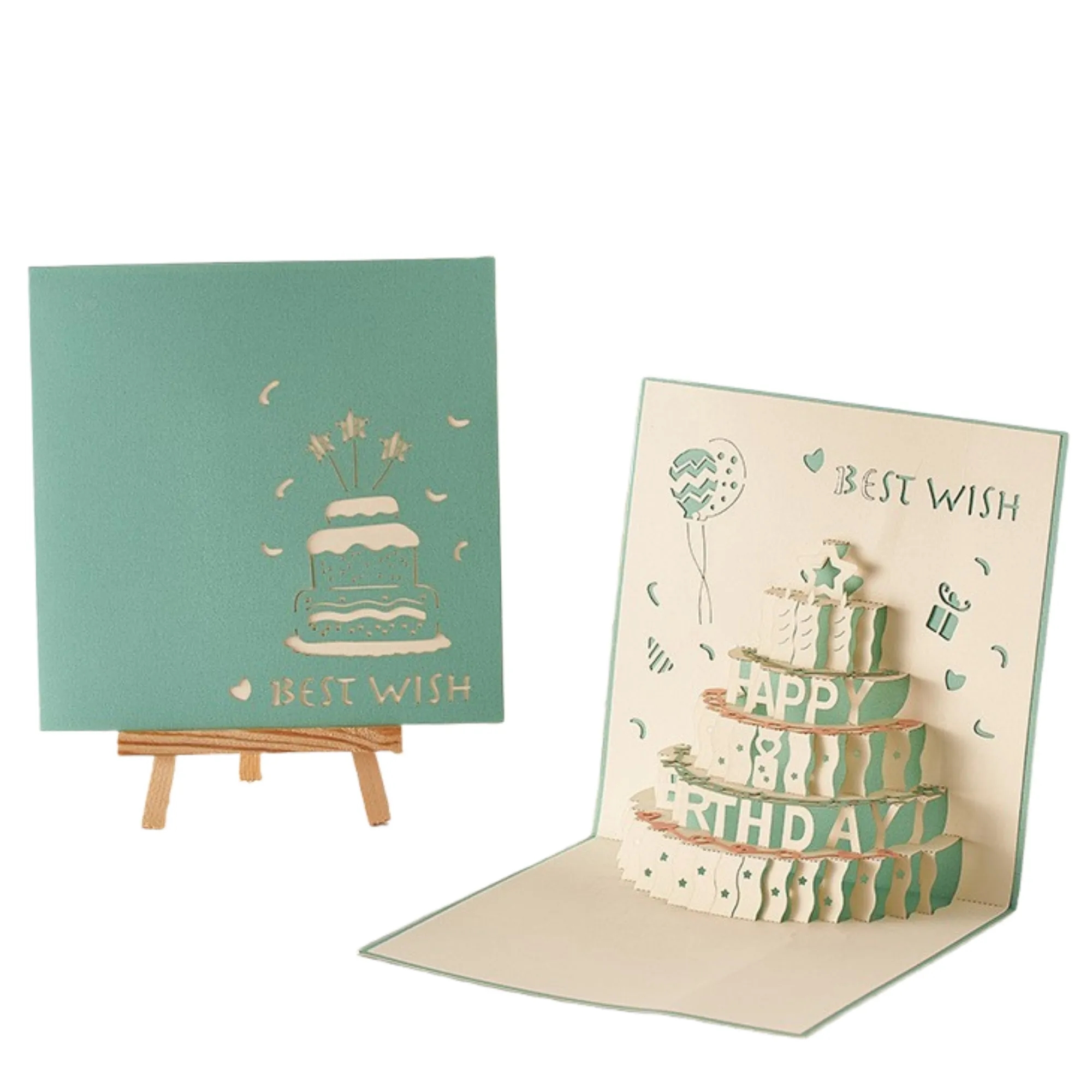Recordable 3D Birthday Cake Card 3