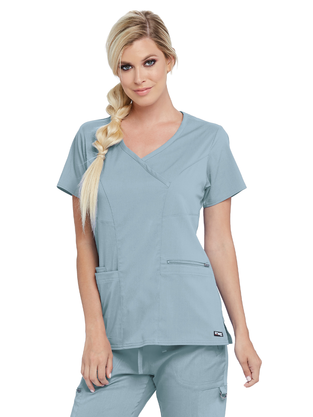 Grey's Anatomy Spandex Stretch - Women's Three-Pocket V-Neck Kim Scrub Top 34