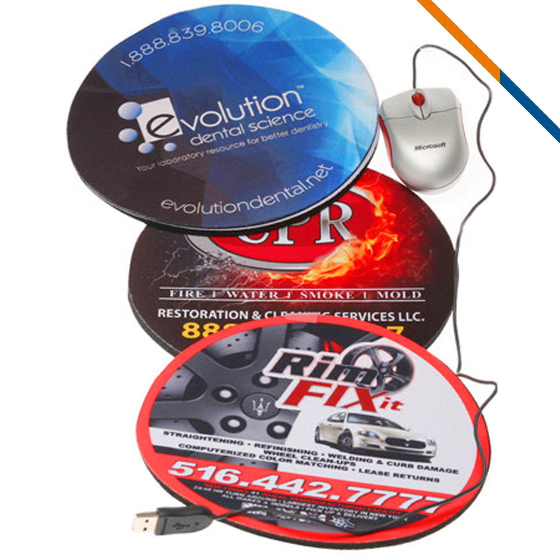 Vania Round Mouse Pad 3