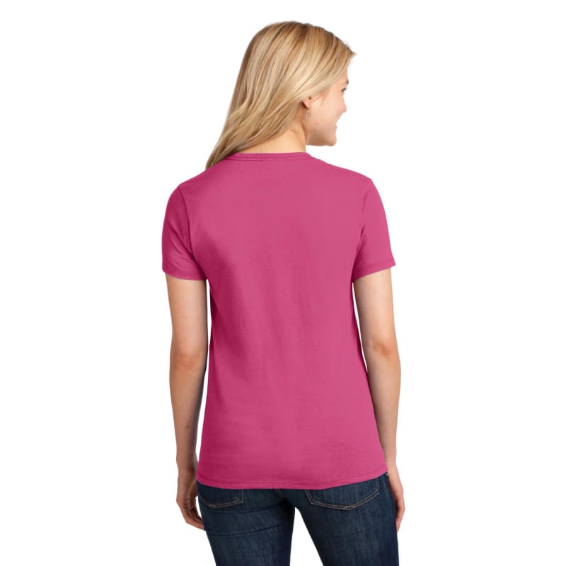 Port & Company Women's Core Cotton Tee. 247