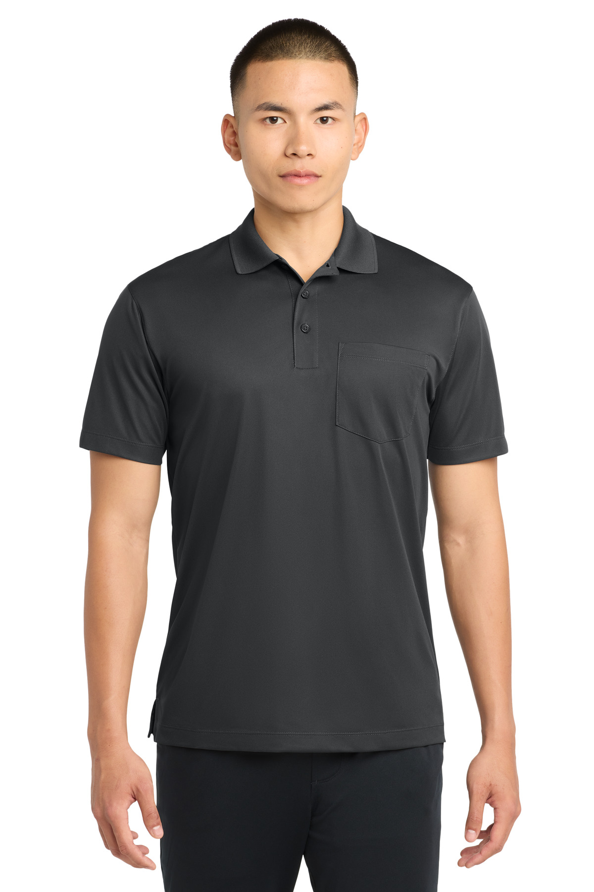Sport-Tek Micropique Sport-Wick Pocket Polo. ST651 52