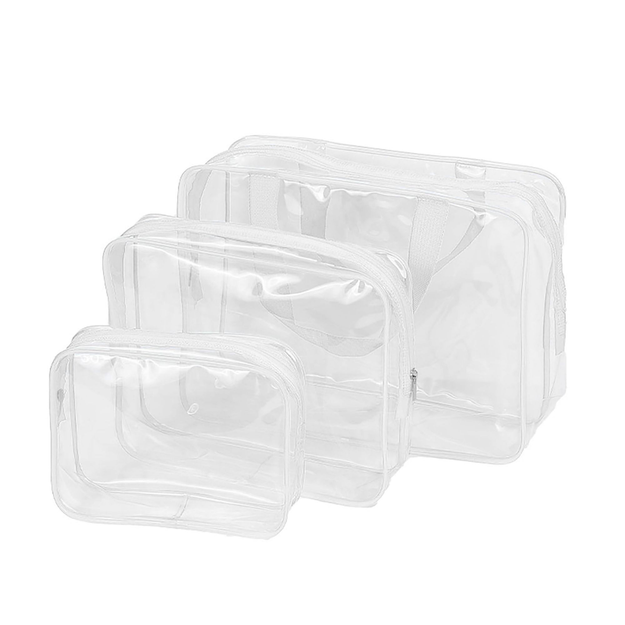 Transparent PVC Waterproof Cosmetic Pouch 2