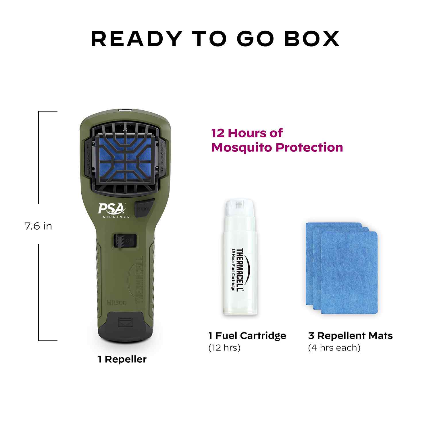 THERMACELL® PORTABLE MOSQUITO REPELLER 7