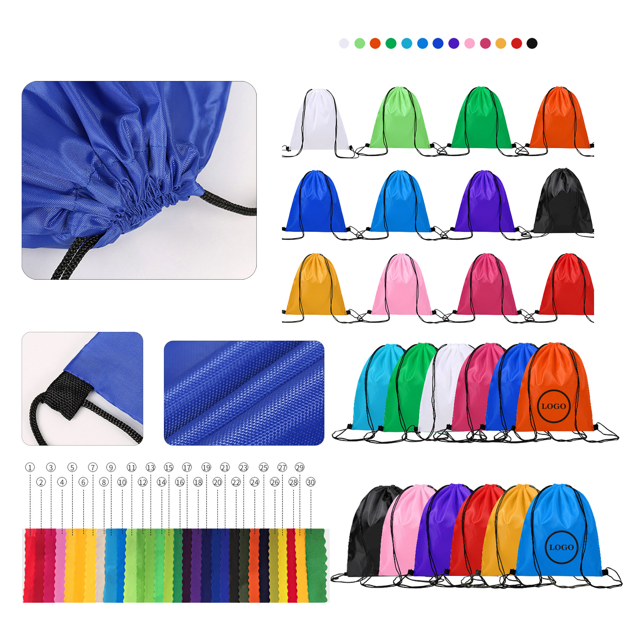 Polyester Material Bundle Bag 2
