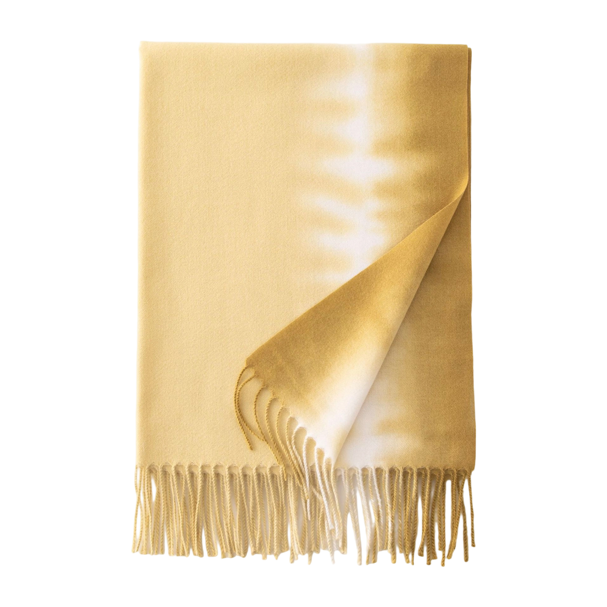 Faux Cashmere Gradient Shawl Scarf 78.8" Length x 25.6" Width 6