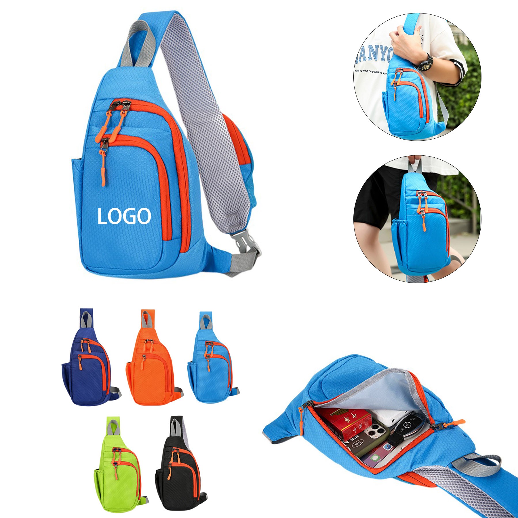 Waterproof Travel Shoulder Bag 1