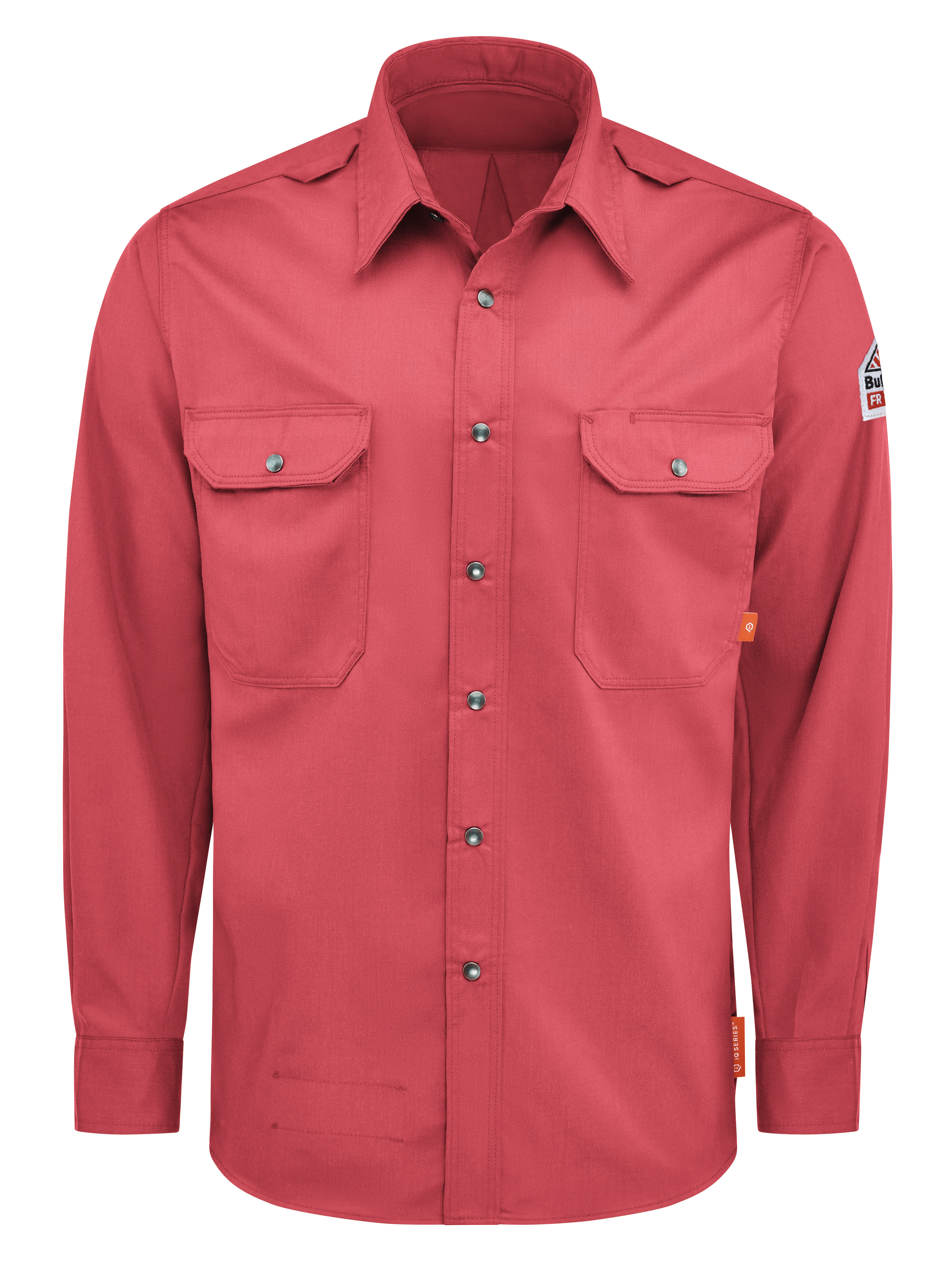 Bulwark® iQ Series® Men's Midweight Comfort Snap-Front Woven Shirt 2