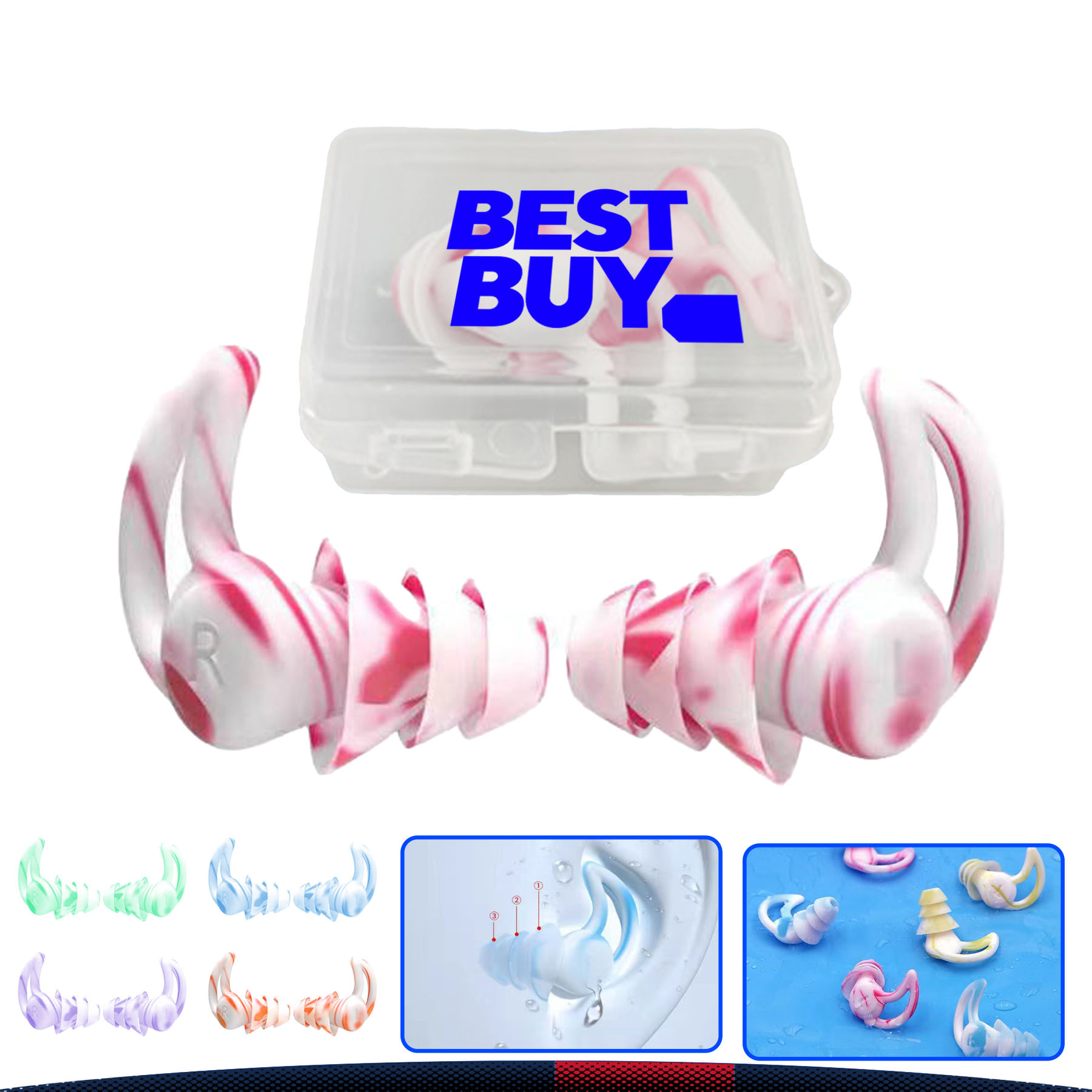 Reusable Silicone Earplugs 4