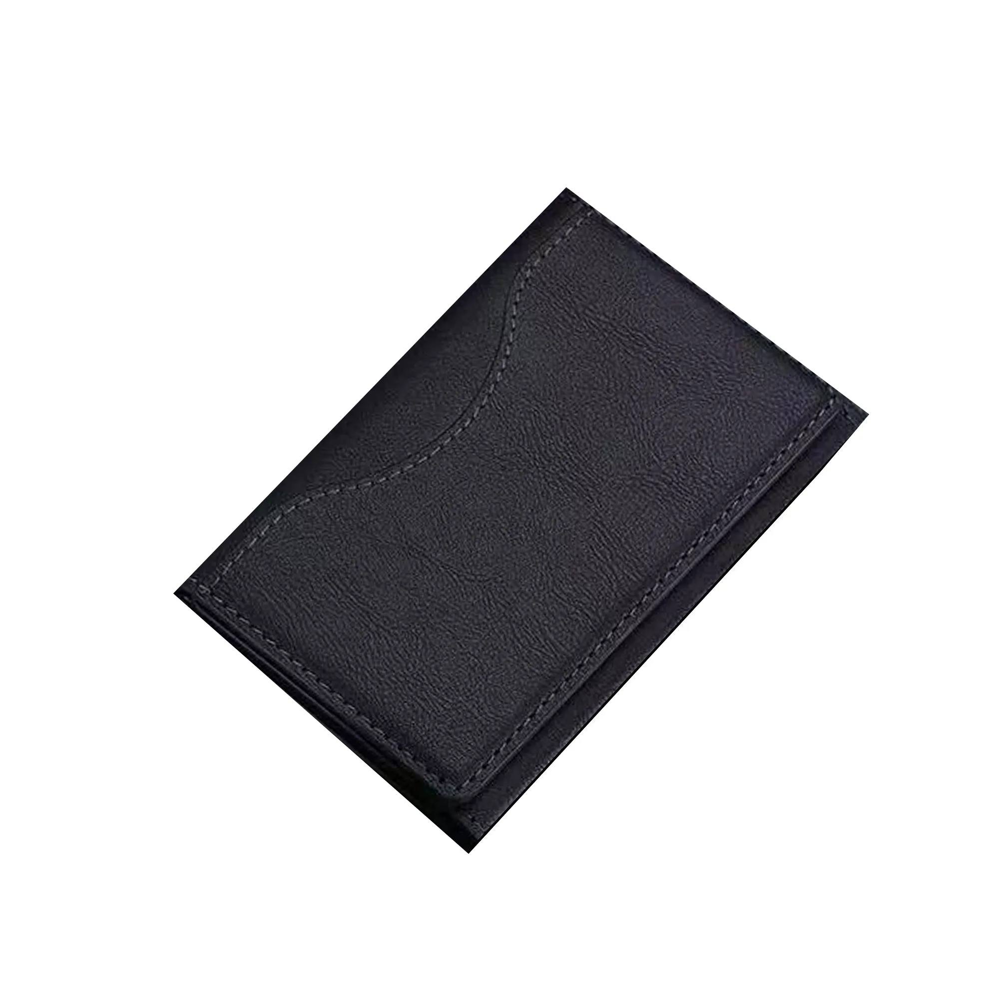 Triple Fold Magnetic Leather Card Holder 14