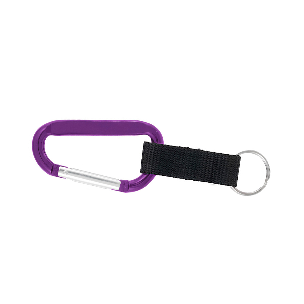 Carabiner W/ Woven Strap 15