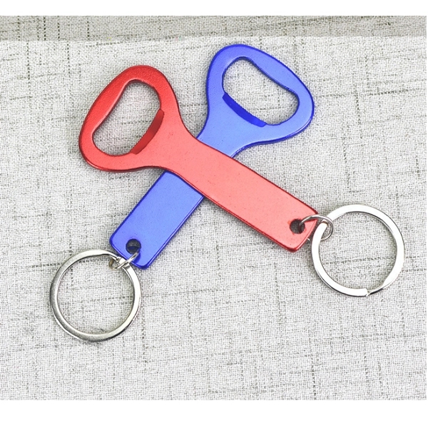 Flat Top Bottle Opener Keychain 5