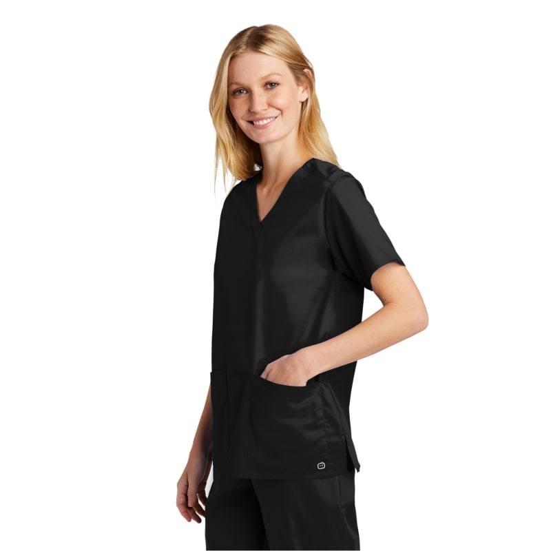WonderWink Women's WorkFlex V-Neck Top 4
