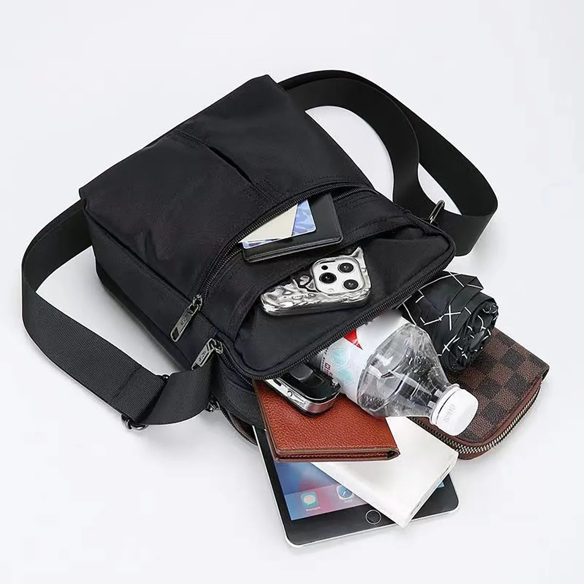 Cross Body Belt Bag Adjustable Shoulder Strap Backpack Purse 7