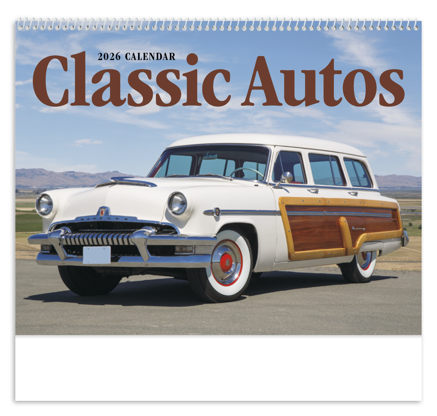 Good Value™ Classic Autos - Spiral Calendar 4