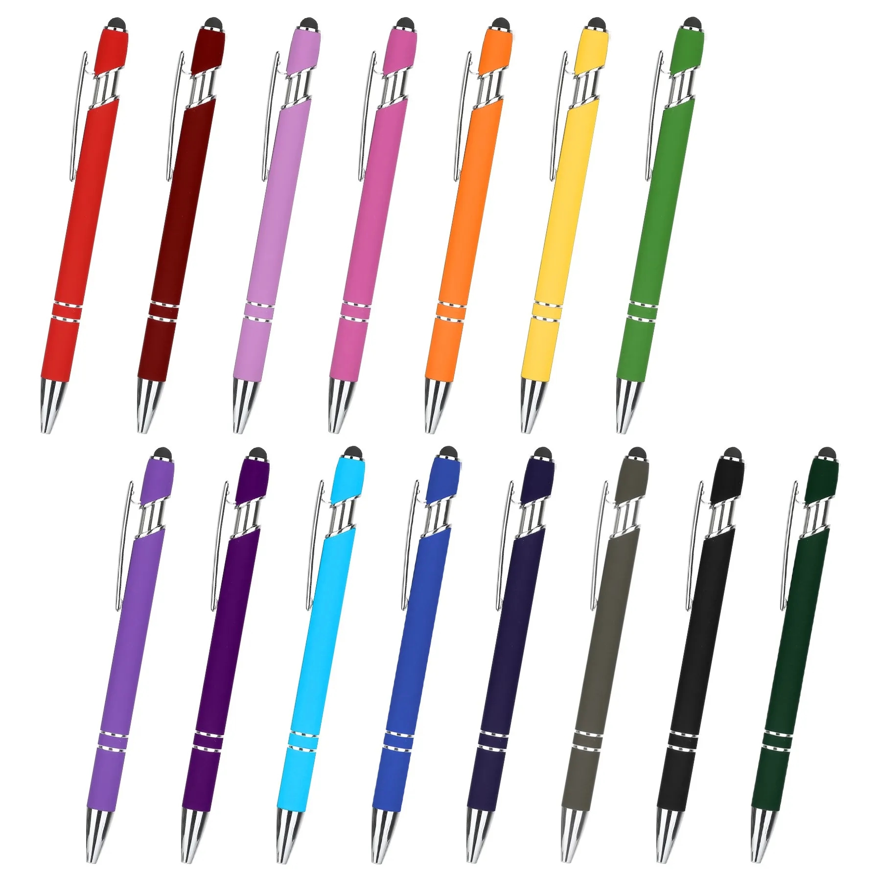 Pen With Soft Rubberized Grip 4