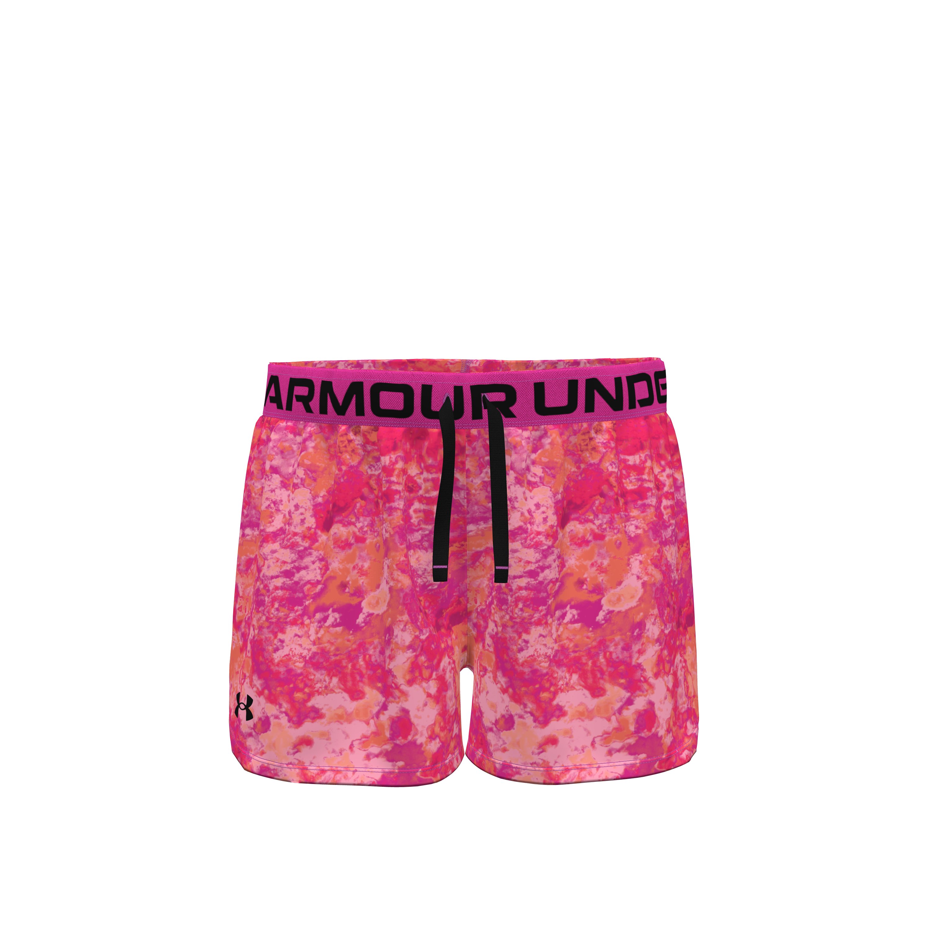 Girls' UA Play Up Printed Shorts  5