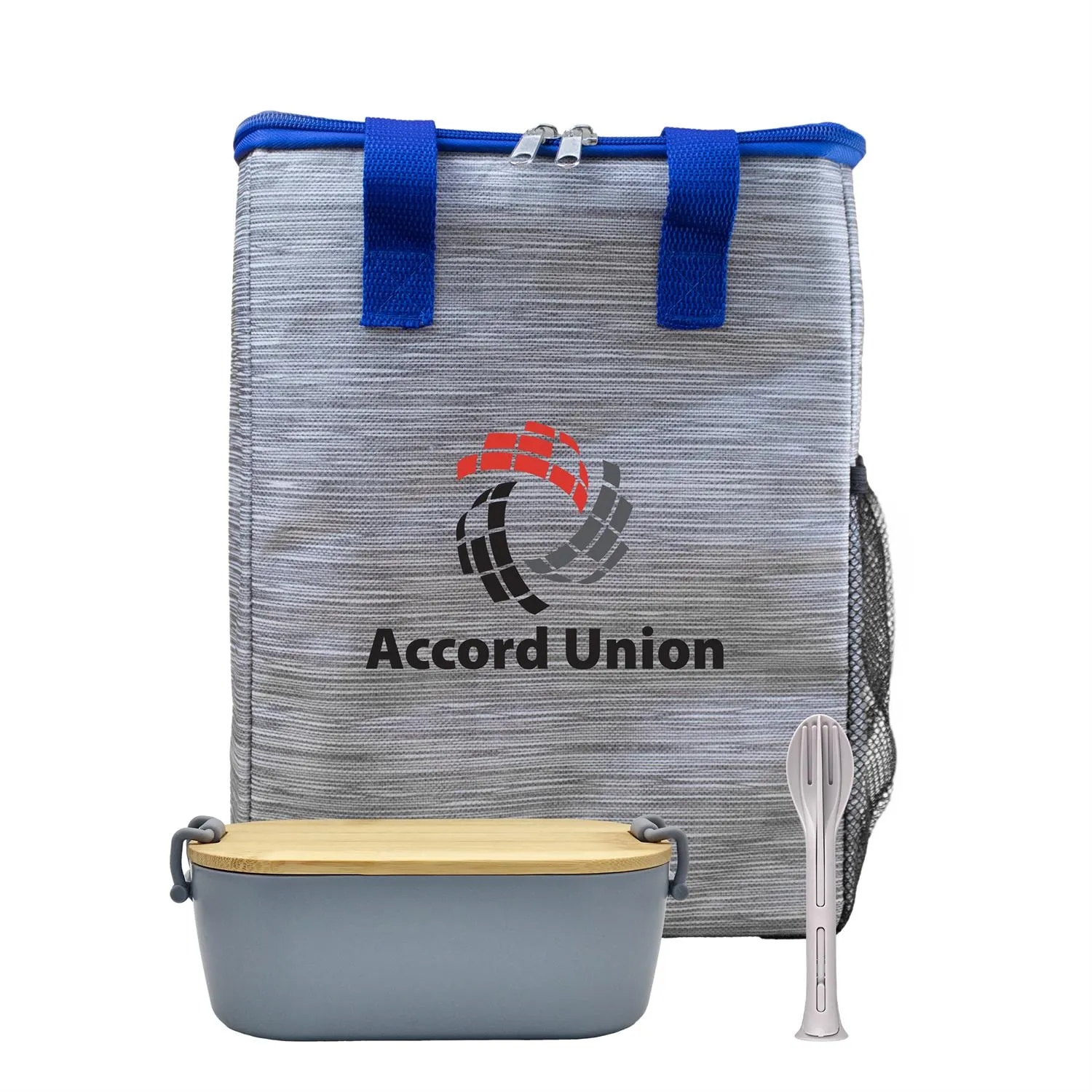Bamboo & Utensil Lunch Tote 13