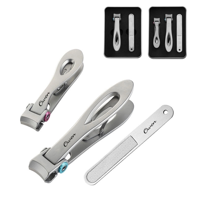 3-In-1 Metal Case Nail Clipper Manicure Pedicure Set 1