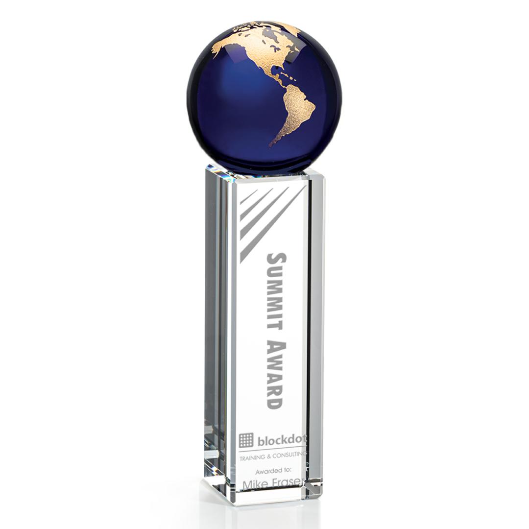 Luz Globe Award - Blue/Gold 1