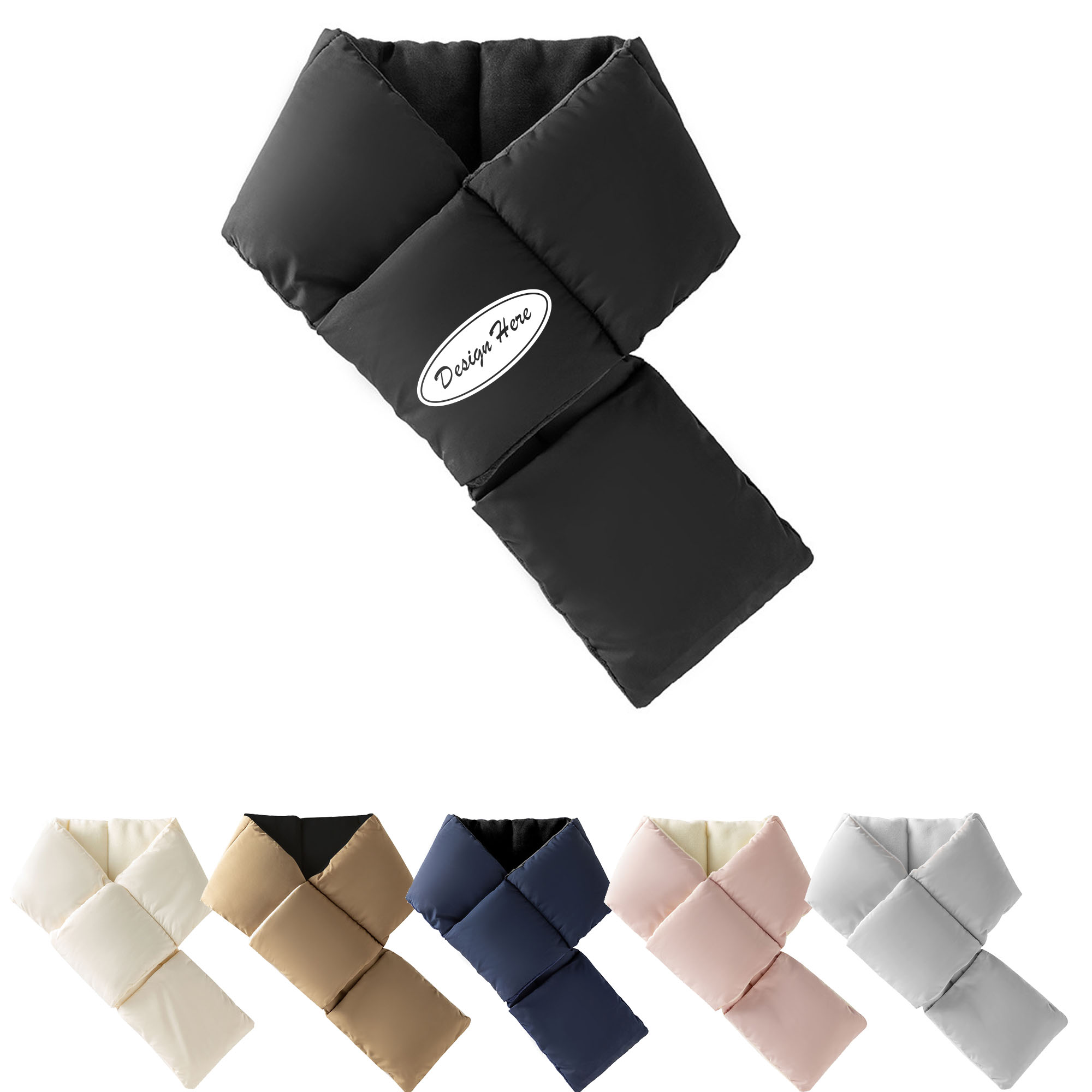 Winter Scarfs for Women Cold Weather Down Scarf Waterproof Ultralight Neck 3