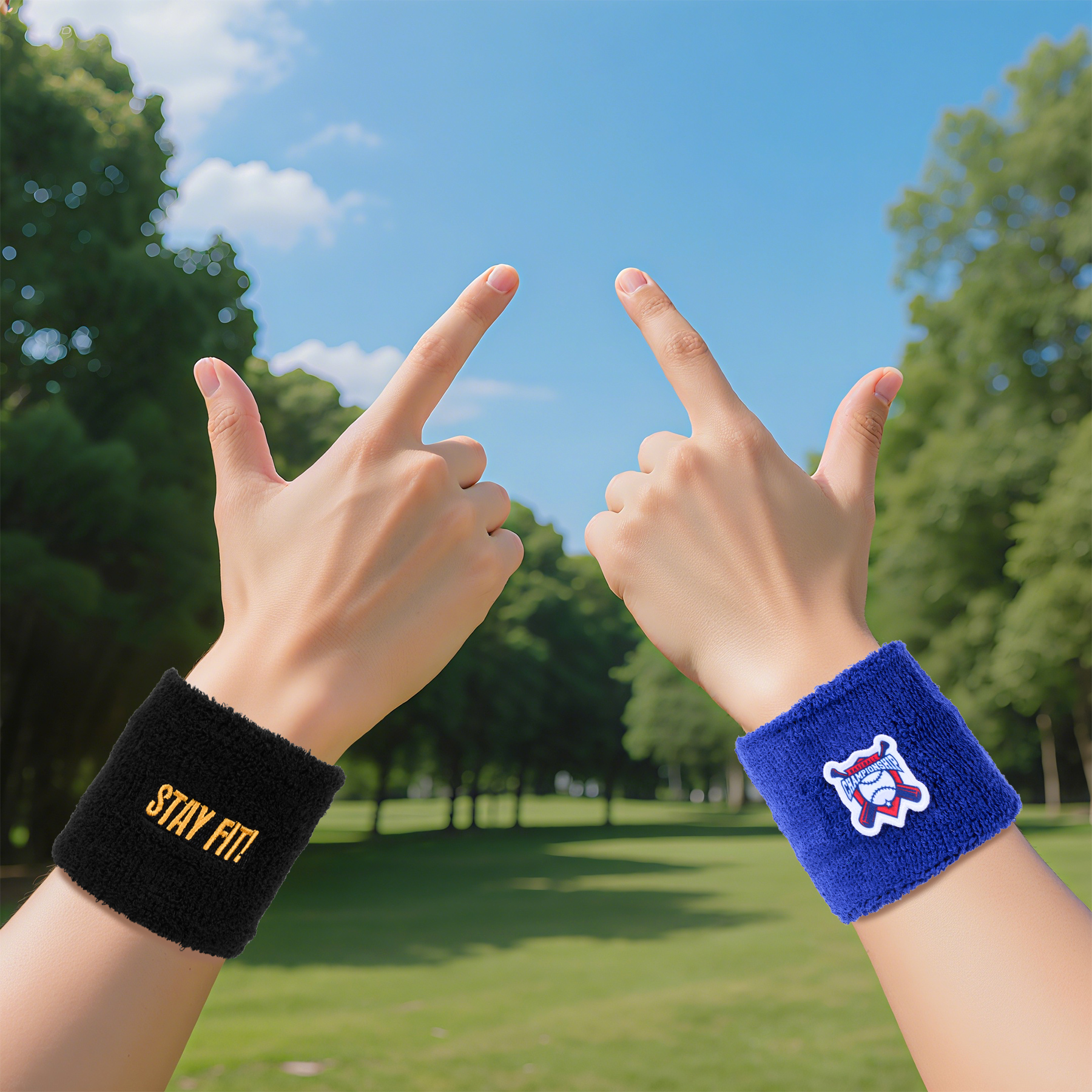 Sport Sweatband Wristband 7