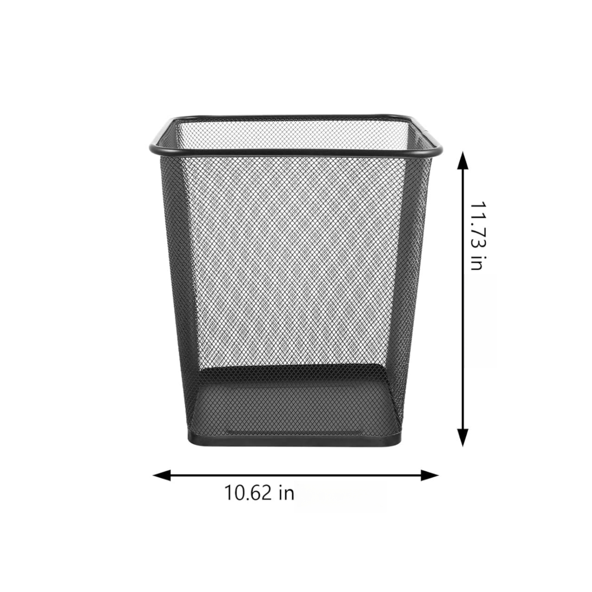 Square Mesh Wastebasket 3