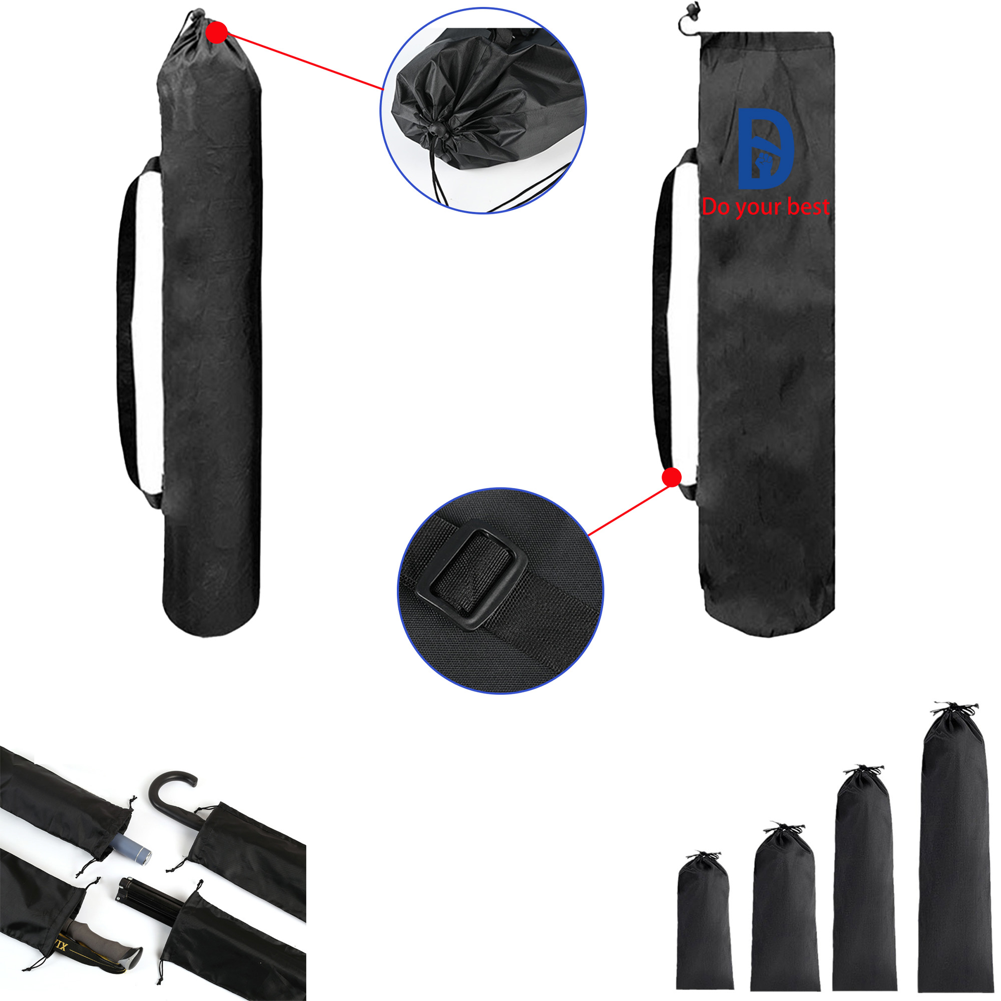 Carrier With Adjustable Strap For Camping Travel 3