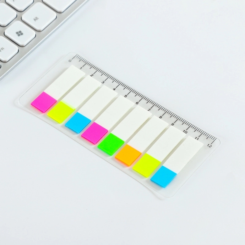 2 In 1 Sticky Notes with 12cm Ruler 3