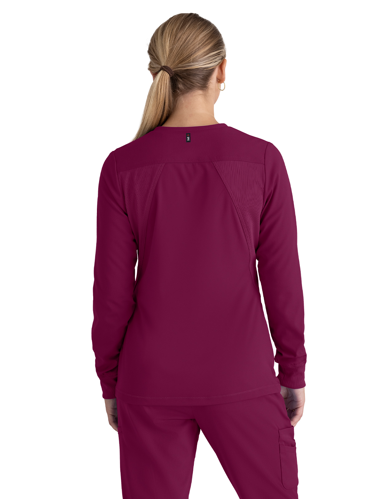 Grey's Anatomy Spandex Stretch - Women's Five-Pocket Gianna Warm-Up Scrub Jacket 27