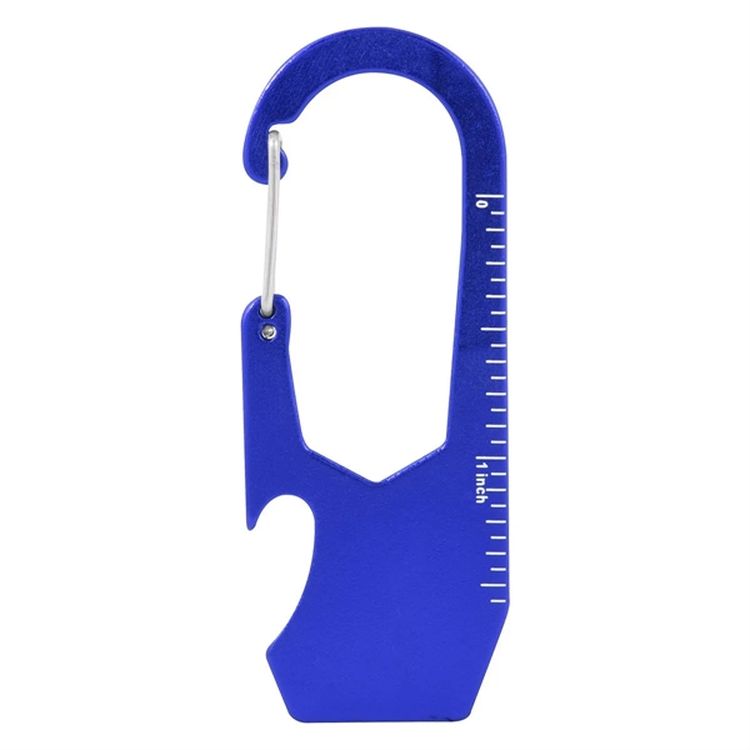 1.5? Aluminum Ruler Carabiner Bottle Opener 1