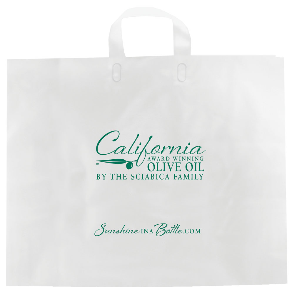 Color Frosted Soft Loop Handle Bags 3