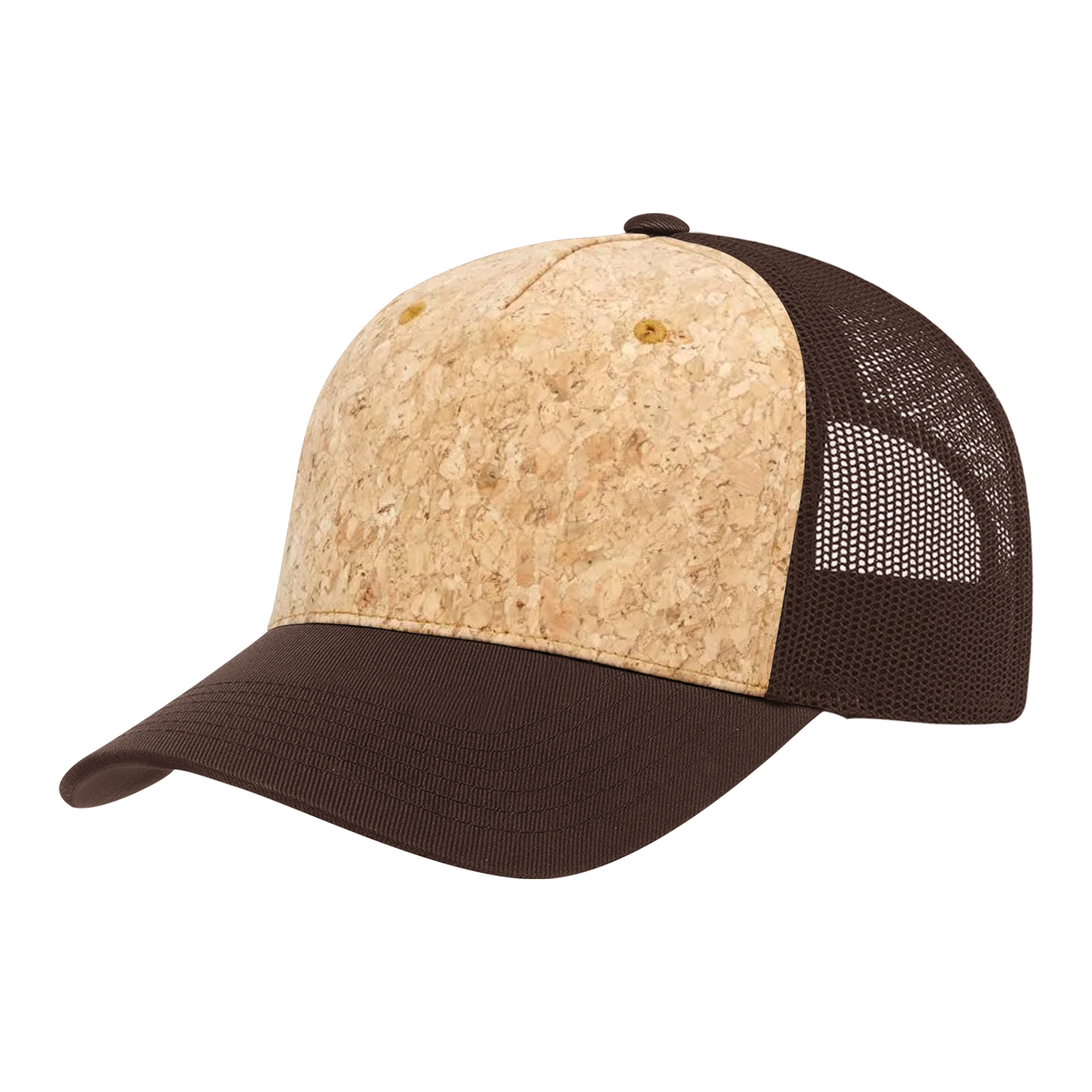 "5-Panel Mesh Cork Caps " 5