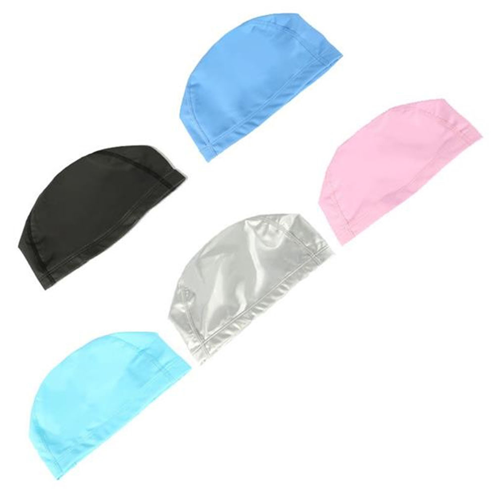 PU Waterproof Swim Cap 3
