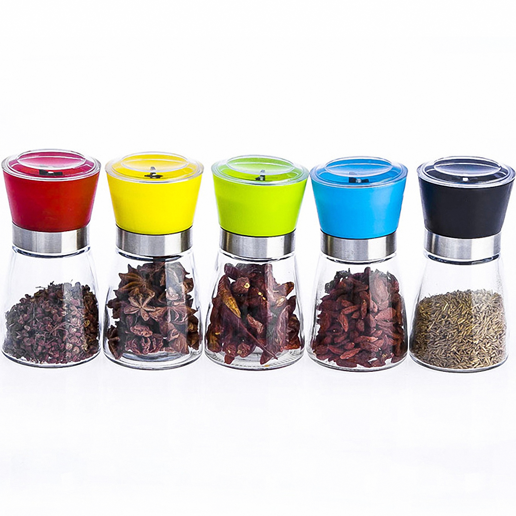 Salt and Pepper Shakers with Adjustable Coarseness 5