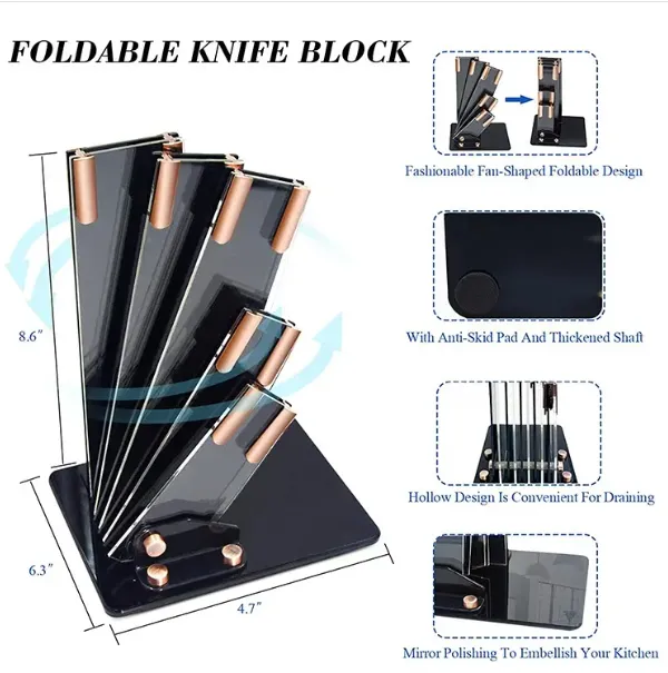 Non-stick 6pcs Kitchen Knife Set 6
