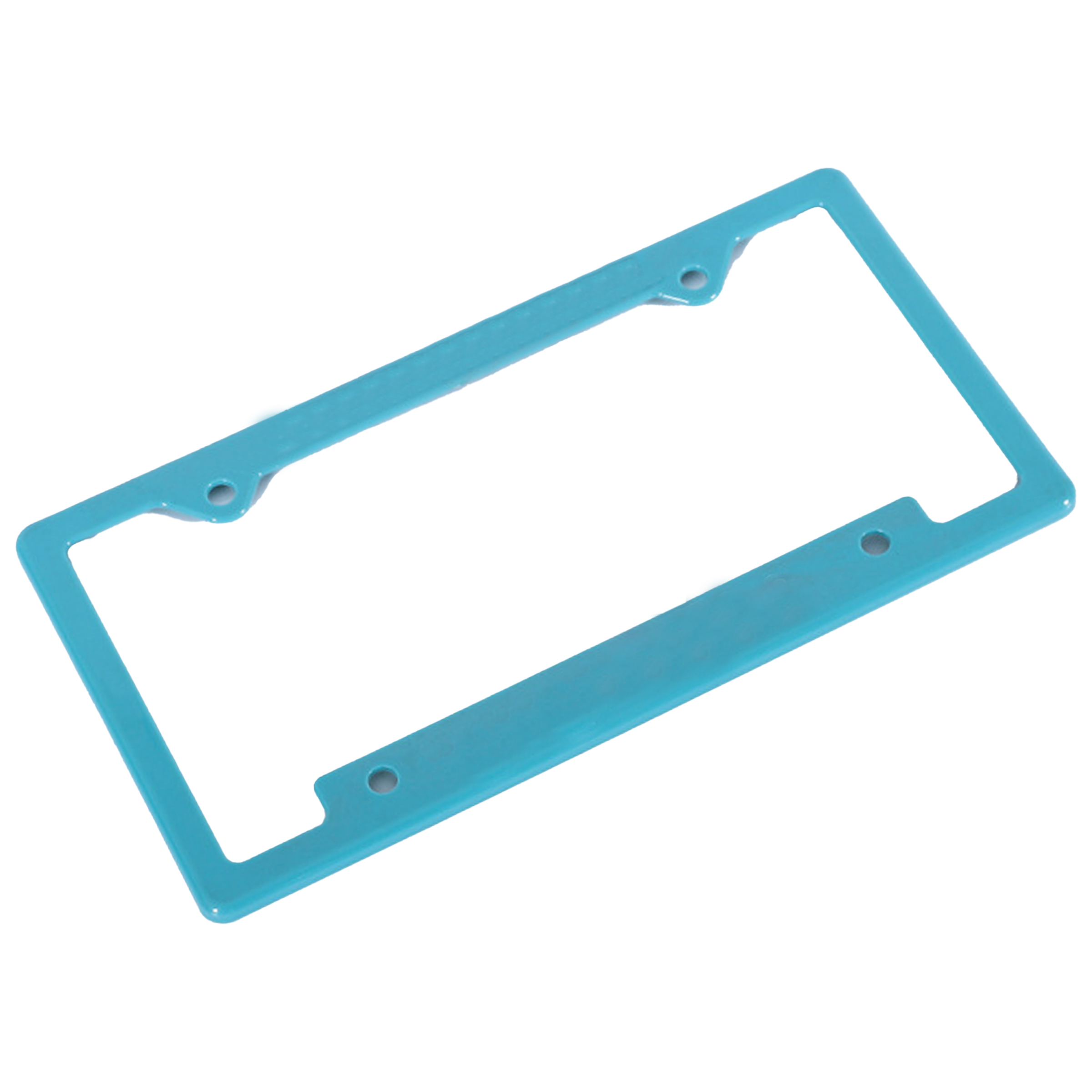Metal Solid Color License Plate Frame 5