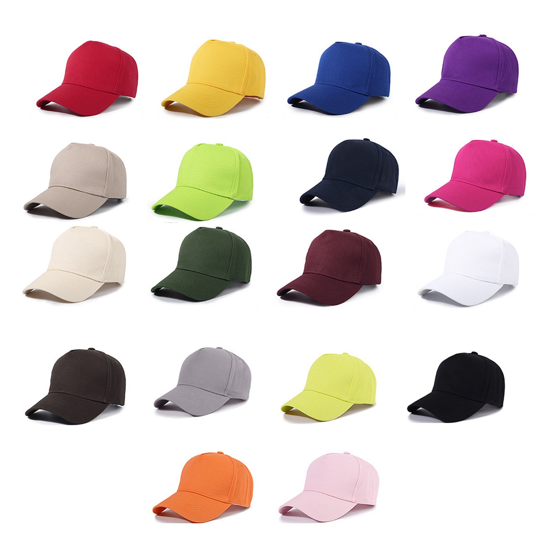 Cotton Baseball Cap w/ Buckle 2