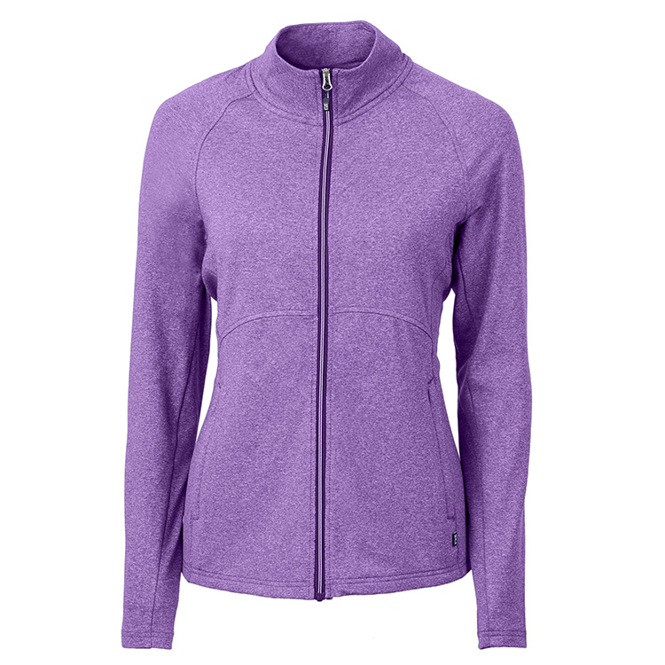 Cutter&Buck Ladies Adapt Eco Knit Heather Recycled Pullover 4