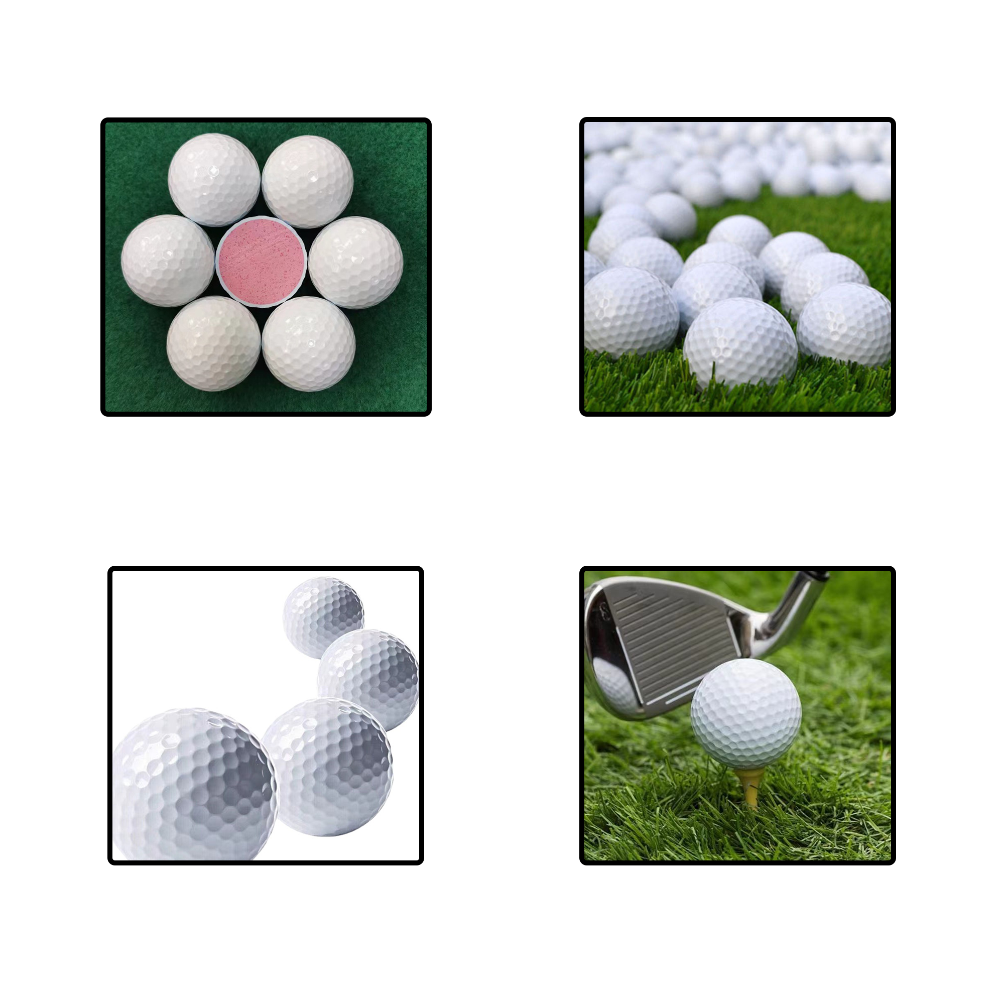 White Golf Practice Ball 7