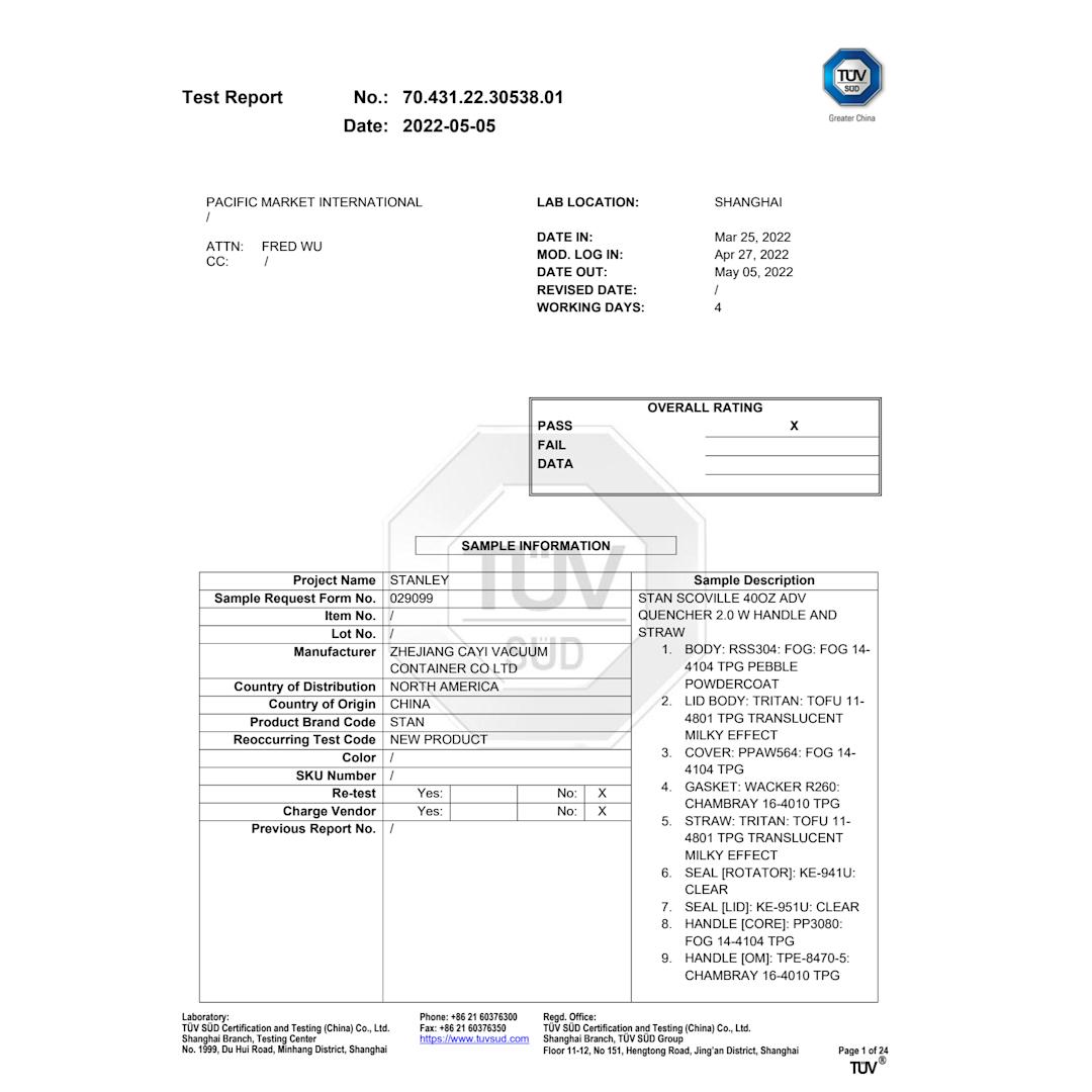 Stanley Quencher H2.O FlowState™ Tumbler 40oz 187