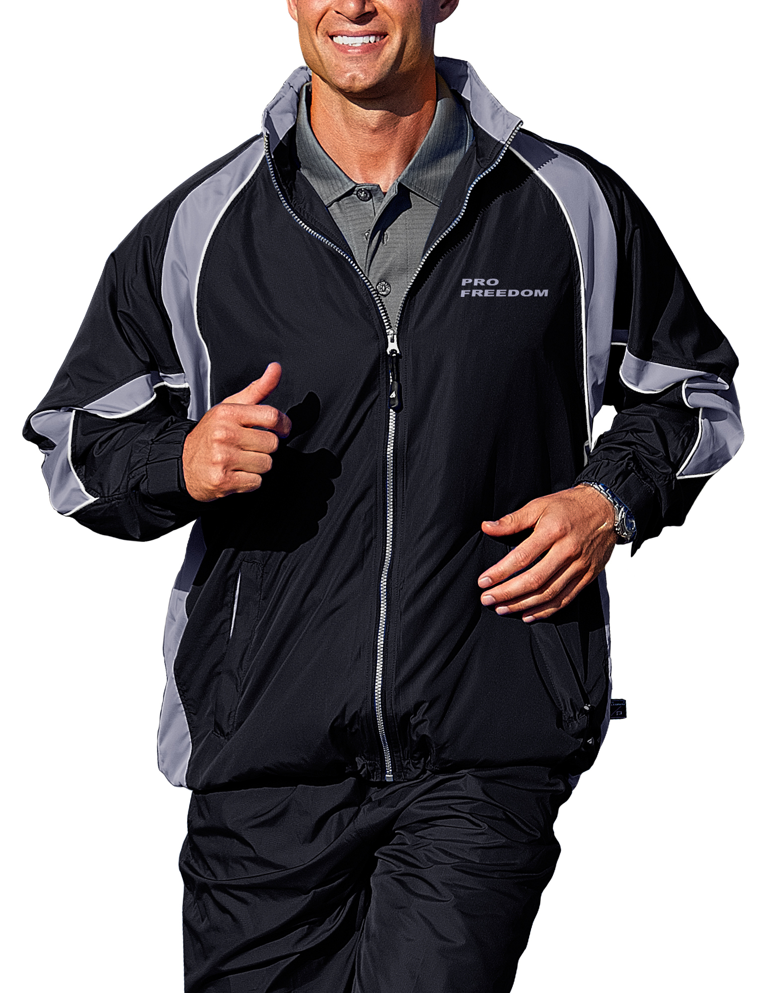 Unisex Pro-Freedom Mini Rip Stop Warm-Up Jacket 2