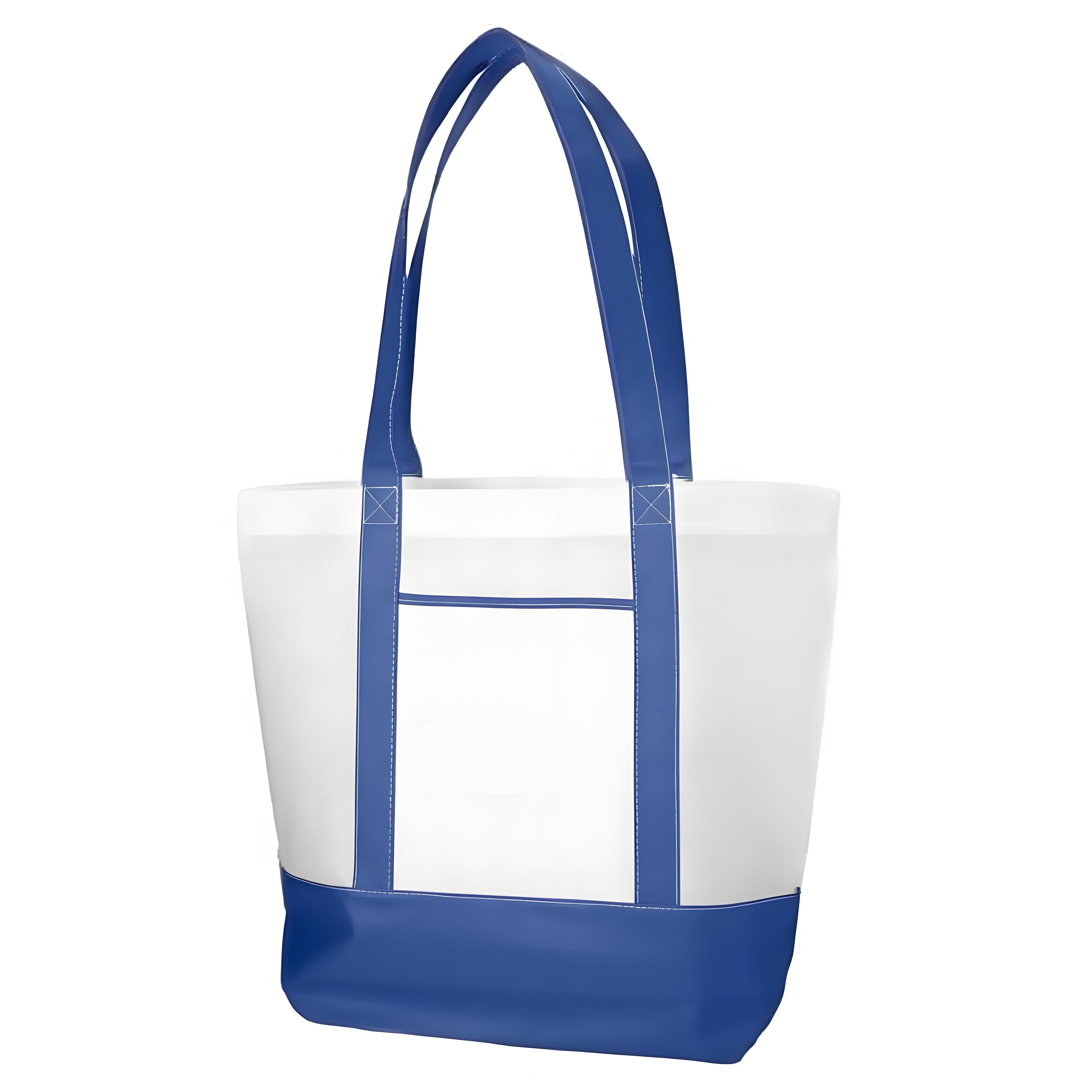Non-Woven Nautical Tote Bag W/ Front Pocket 4