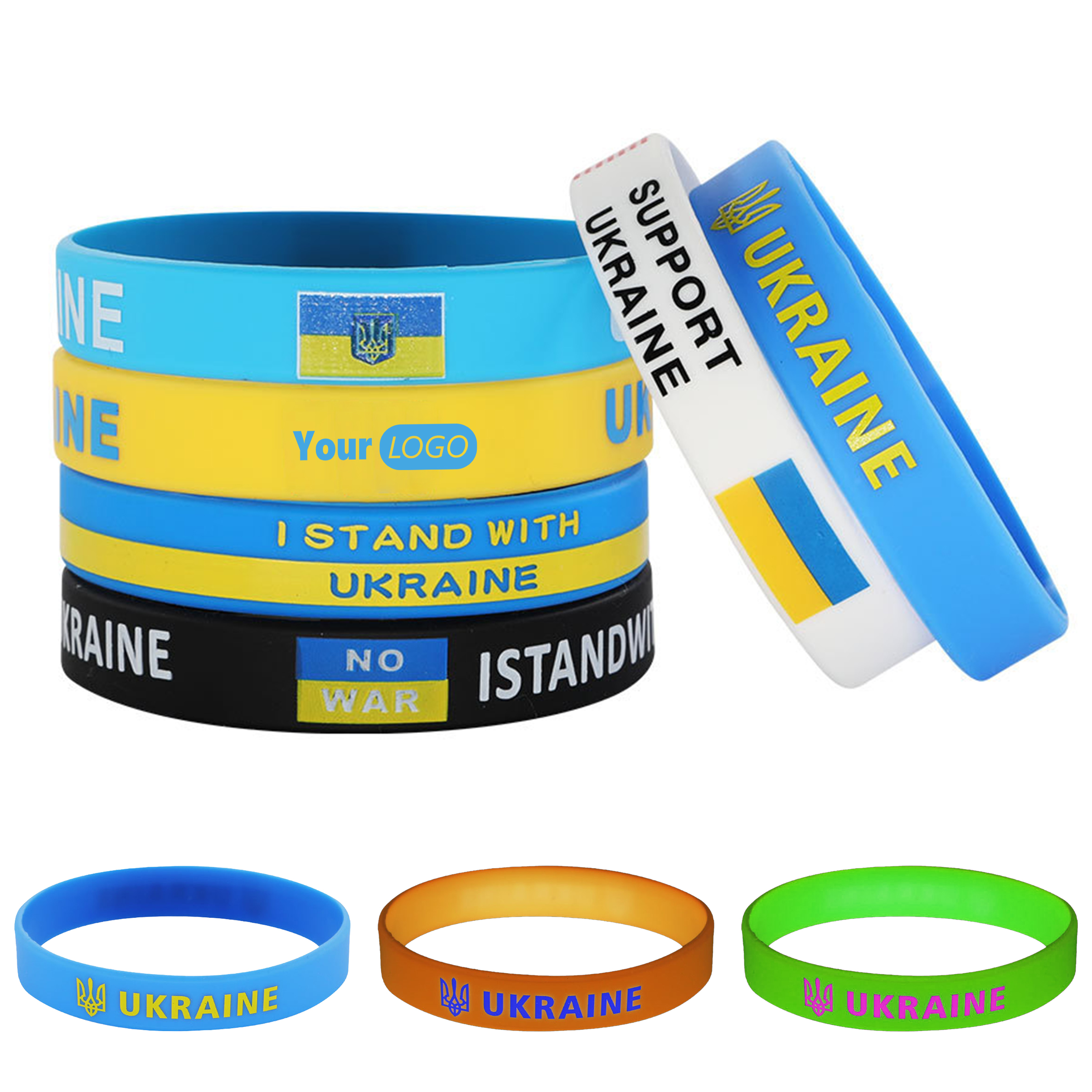 Silicone Bright And Flexible Glow In The Dark Silicone Bracelet 1