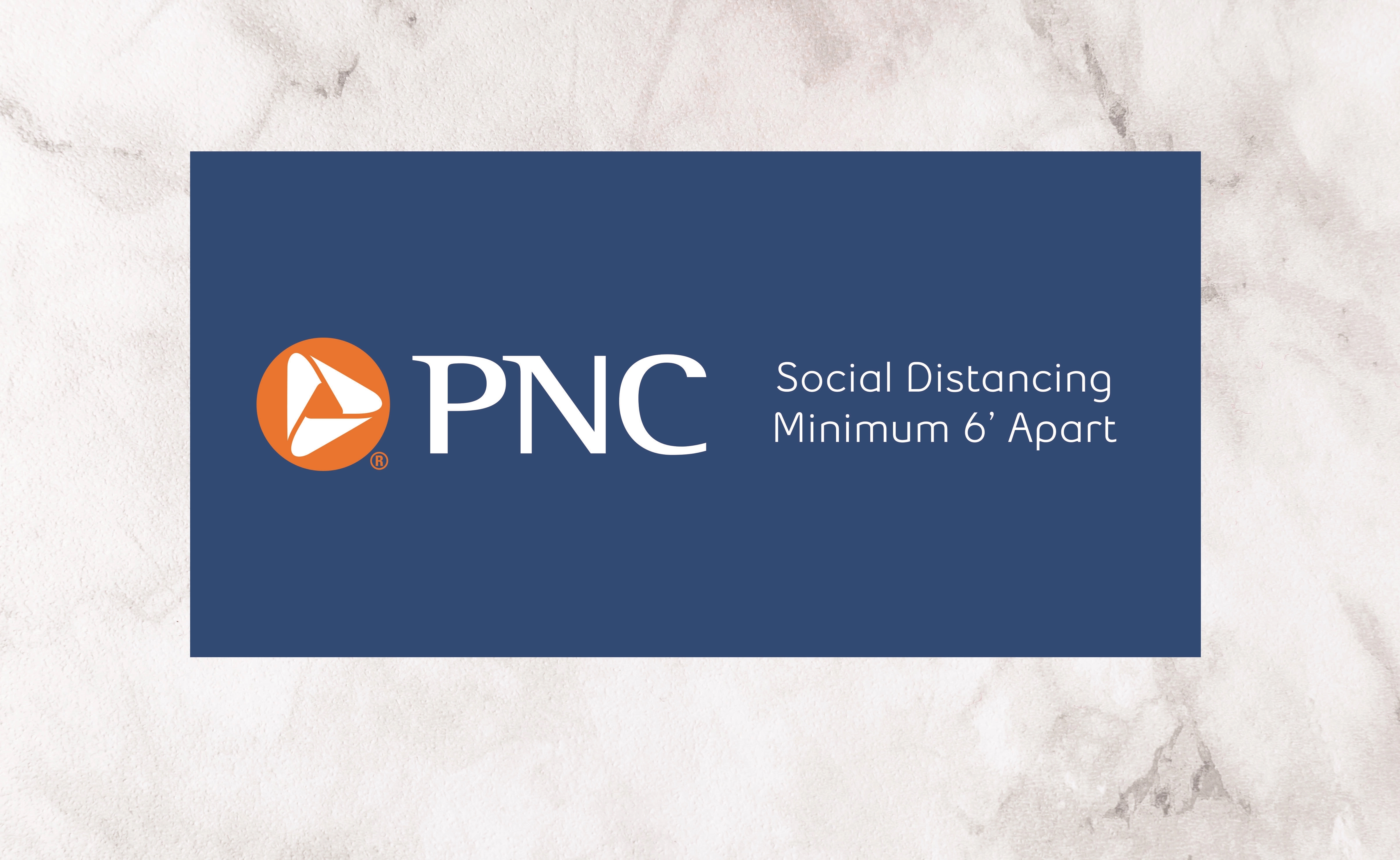 Social Distancing Floor Graphics  9"x 18" rectangle 4