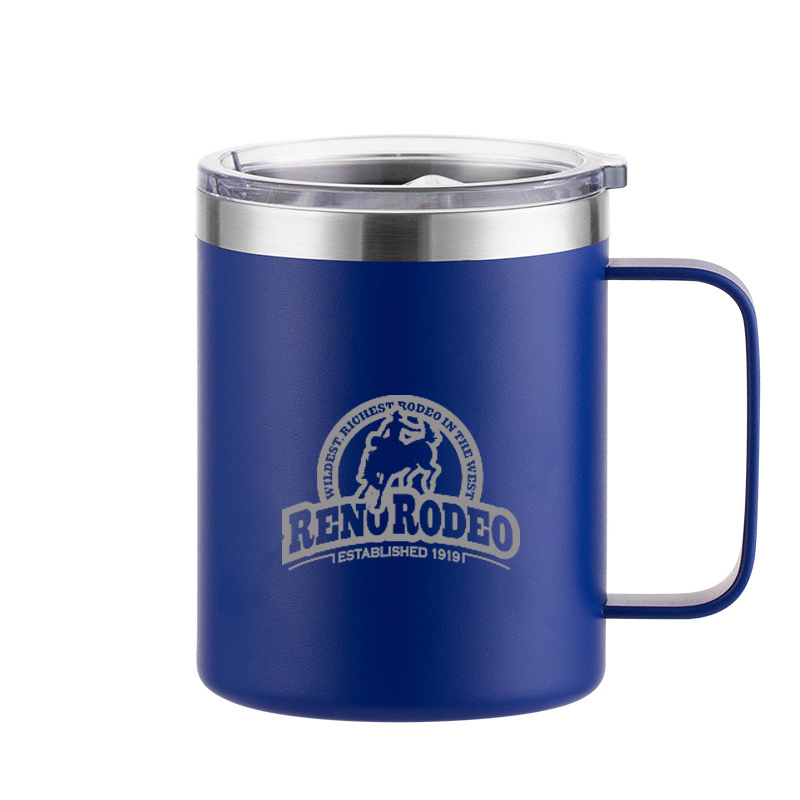 12 Oz Double Wall Stainless Steel Vacuum Insulated Coffee Mug With Lid 3