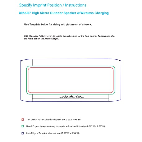 High Sierra Outdoor Speaker & Wireless PowerBank 38