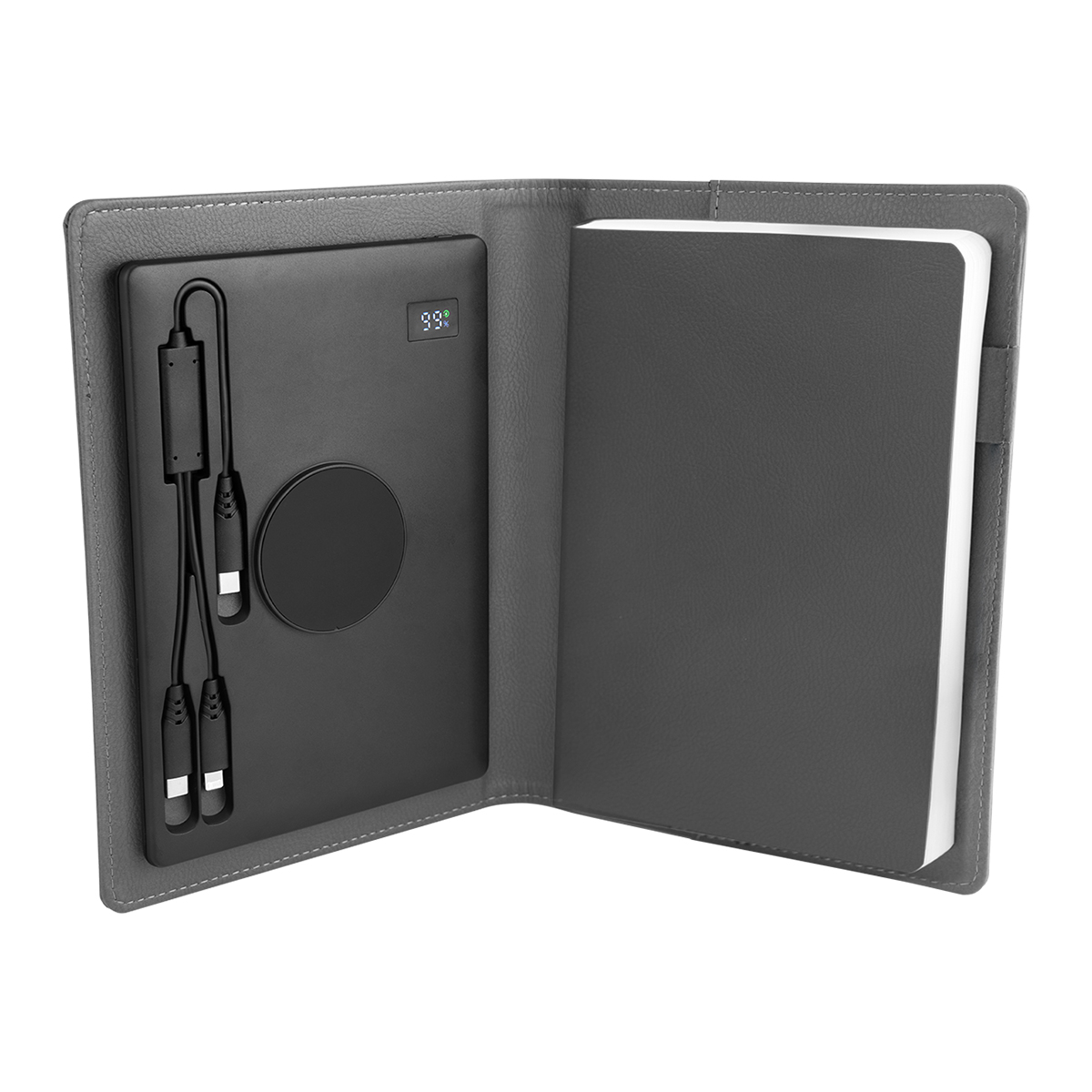 Recycled Power Folio With Wireless Charger & Power Bank 5