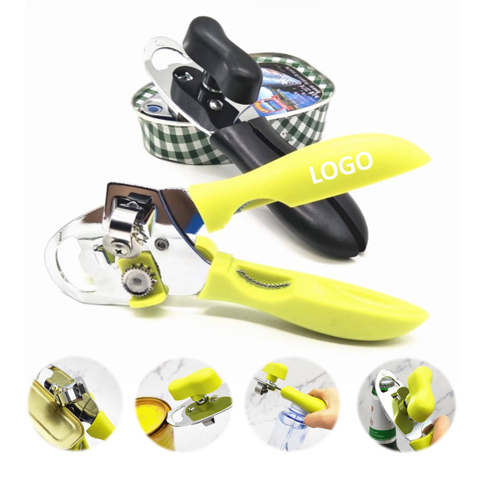 Stainless Steel 4 In 1 Can Opener 3
