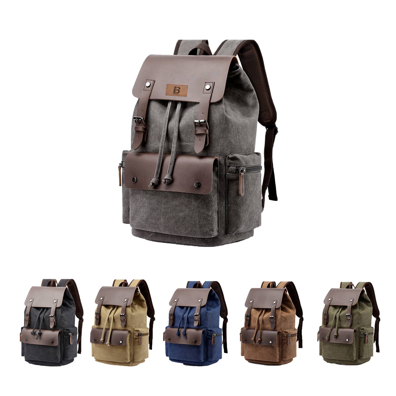 Canvas Vintage Backpack 13
