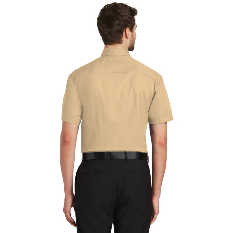 Port Authority Short Sleeve Twill Shirt. 20